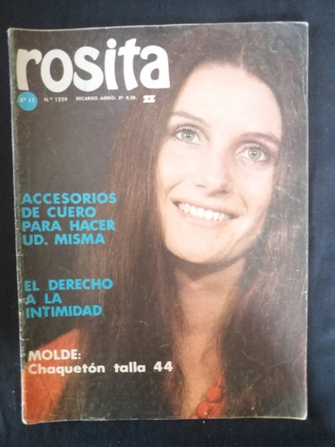 Revista Rosita N° 1229 8 De Agosto De 1972