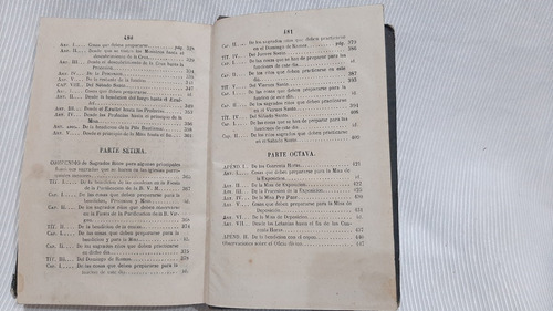 Exposicion Sagradas Ceremonias Baldeschi Aurial 1868