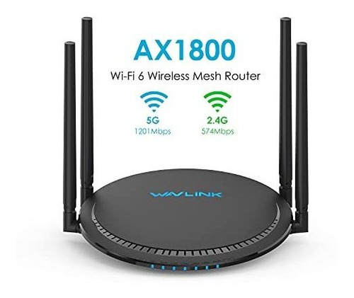Wavlink Ax1800 Wifi 6 Router Inteligente, Enrutador 7z6nh
