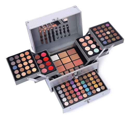 Set De Regalo De Maquillaje Charmcode 132 Colores Con 94 Som