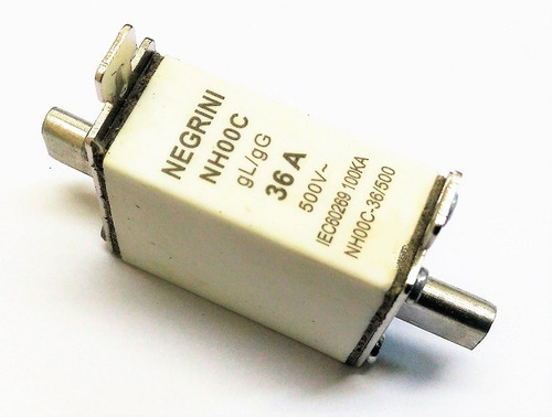 Fusível Nh-00 Gl/gg Retardado 36a 10 Peças