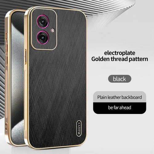 Funda Protectora Para Realme C75 4g Resistente A Los Arañazos, Lujosa, Marco Galvanizado, Piel De Seda