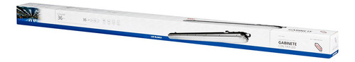Gabinete Con Tira Led 36 W 120 Cm Estructura Blanco