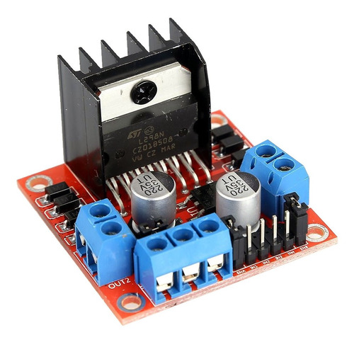 Módulo L298 Puente H Controlador Motor Arduino Pic [ Max ]