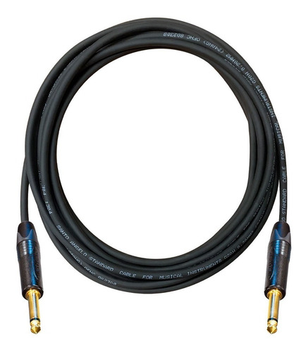 Cabo P/ Instrumento P10 Santo Angelo G20 + Neutrik 5 Metros