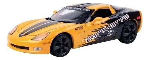 Auto De Coleccion Chevrolet Corvette 6 Escala 1:24 Motormax