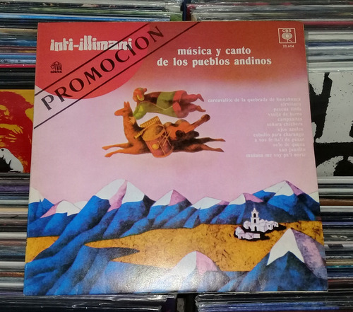 Inti Illimani Musica Y Canto Lp Promo Argentino / Kktus