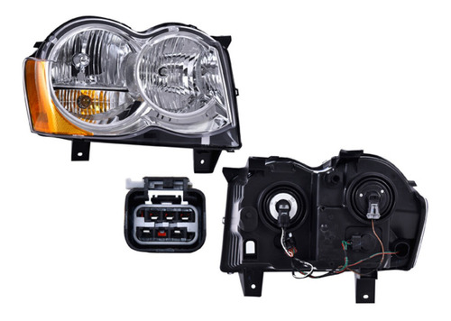 Faro Izq O Der Depo Grand Cherokee Jeep 2008-2010