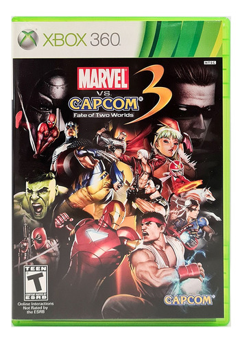 Marvel Vs Capcom 3  Fate Of Two Worlds Xbox 360