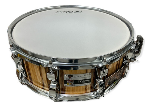 Caixa Bateria Odery Signature 14 X 5 Robertnho Silva Cor do casco Natural