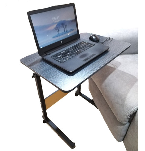 Mesa Multifuncional Para Laptop Ajustable Medidas Multiusos Color Negro