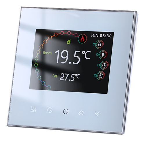 Aplicación De Termostato Semanal Inteligente Thermostat Touc