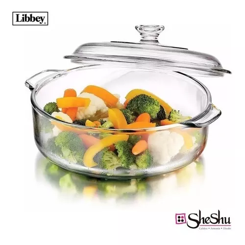 Cacerola Con Tapa Pyrex Essentials 1,4 L Transparente Vidrio 