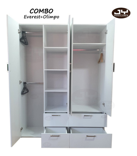Imagen 6 de 8 de Armarios Closet Puertas Cajones Armarios