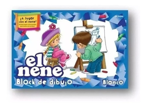 Block El Nene N°6 Blanco X Unidad