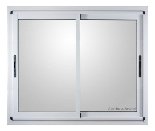 Ventana Aluminio Modena 180x150 Vidrio Entero Dvh 4+9+4