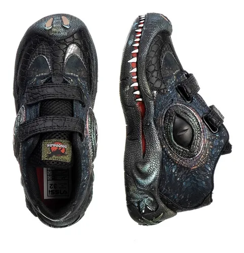 Tenis dinossauro sales com luz