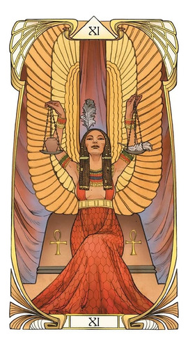Egyptian Art Nouveau (cartas) Tarot - Jaymi Elford -gru