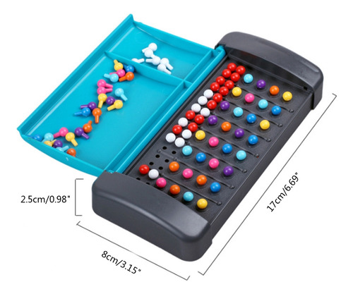 Jogo Code Breaking Board Logics Toy Color Matching Br