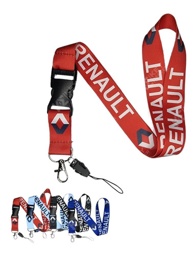 Lanyard Renault Llavero Para Autos Y Más