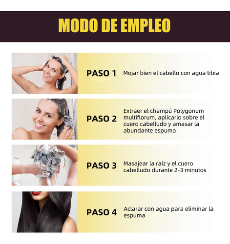 Shampoo Con Tinte Cubre Canas Natural Jengibre -negro100ml*2