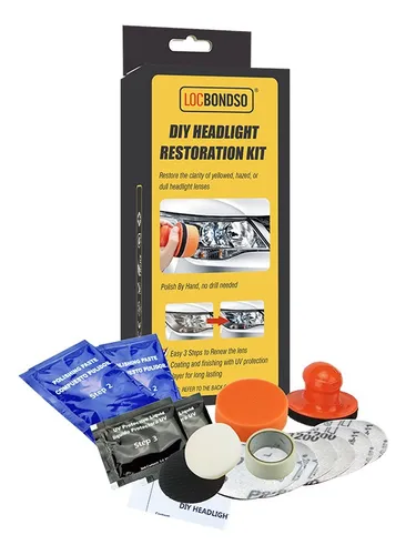 Kit Repara Foco Universal Coche Abrillantadorpulir Y Limpiar