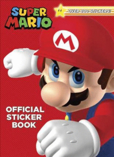 Libro Super Mario Sticker Book (inglés)