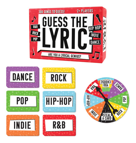 Gift Republic Juego De Mesa Familiar The Lyric Trivia.