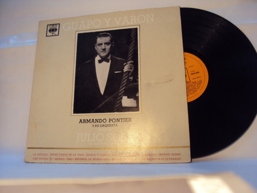 Vinilo Lp 50 Guapo Y Varon Julio Sosa Armando Pontier