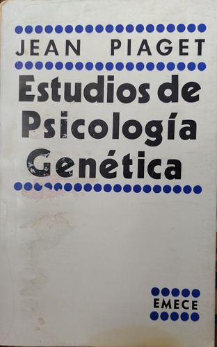 Estudios De Psicología Genética - Jean Piaget
