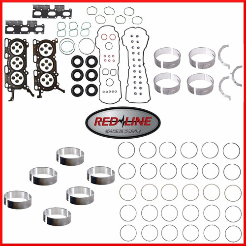 Kit Re-anillo Motor Para Ford Mazda Dohc V