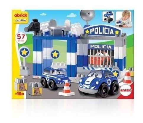 Abrick  Set Estacion De Policia Juego Original De Antex