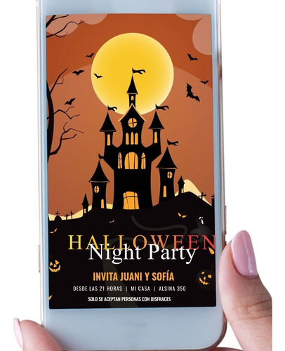 Invitación Tarjeta Digital Halloween_rcp V17