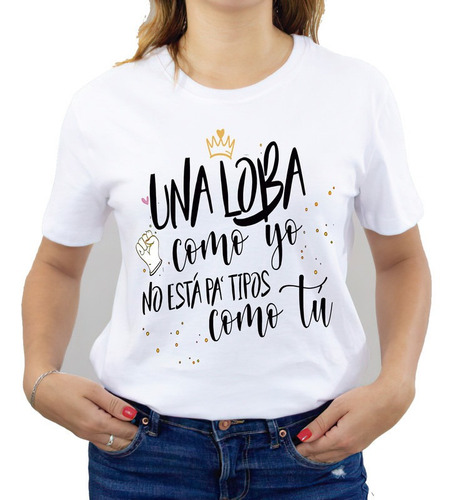 Polera Shakira Canción 2023 Una Loba Como Yo Regia 673