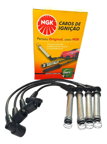 Jogo Cabos Ngk Scg73 Corsa Celta Cobalt Agile Spin Gm Flex