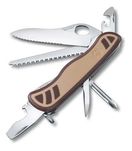 Navaja Victorinox Trailmaster 111mm 10 Fun, Beige/cafe