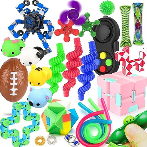 Juguetes Para Niños  Vnamo Fidget Toys, Paquete De 28 Juguet