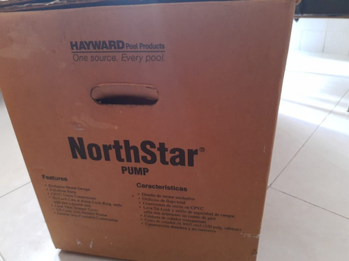 Imagen 3 de 8 de Bomba Alberca Hayward Northstar Nueva 2 Hp Alta Eficiencia