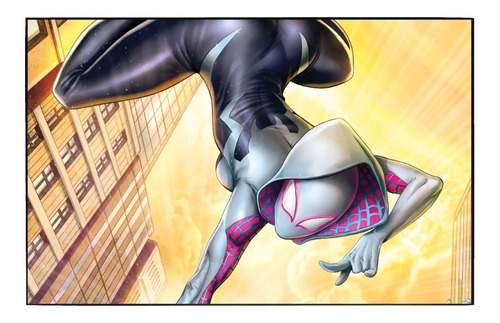 Cuadro De Spider Gwen Marvel # 17 Ch