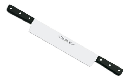 Cuchillo Queso Tres Claveles Inox Uniblock 30 Cms Dos Mangos