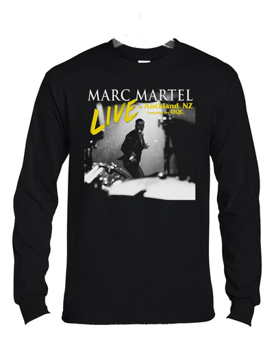 Polera Ml Marc Martel Live In Auckland N Rock Abominatron