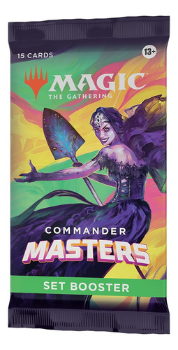 Magic Tg: Commander Masters - Set Booster En Inglés
