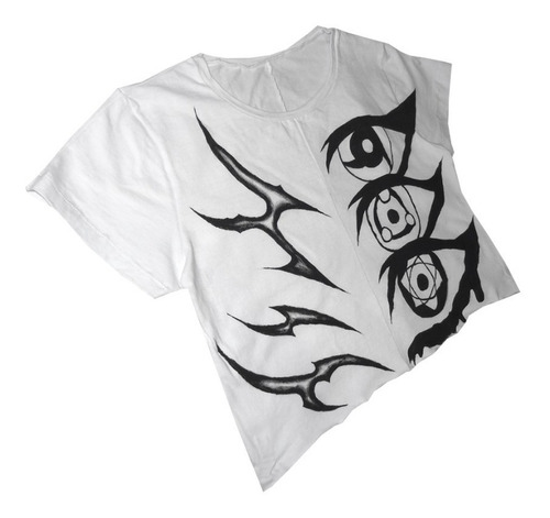 Imagen 2 de 4 de Remera Crop Visionary Naruto Aesthetic Grunge Anime Caustico