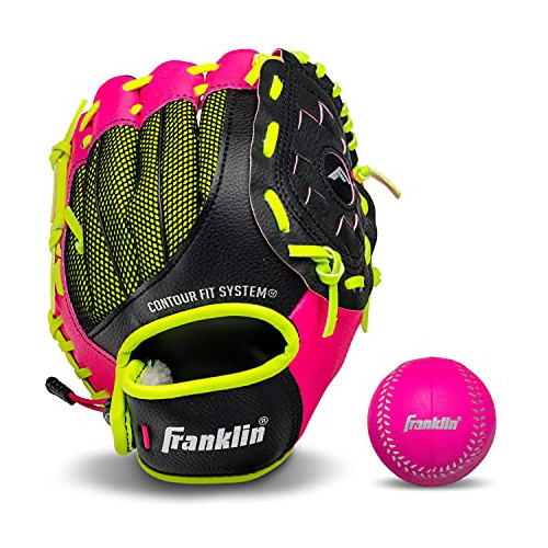 Franklin Sports Teeball Glove - Izquierda Y Derecha Guante D