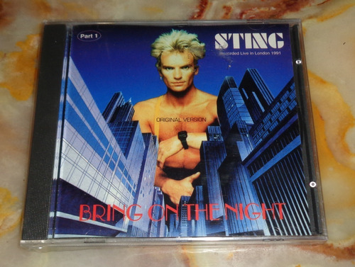 Sting - Bring On The Night Part 1 - Cd Bootleg Nuevo Italia