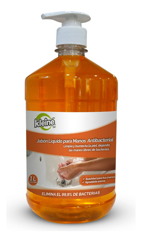 Jabon Liquido Antibacterial X1000ml Kleine