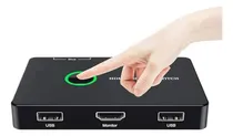 Comprar Conmutador Hdmi Usb Para 2 Computadoras - Comparte Teclado, 