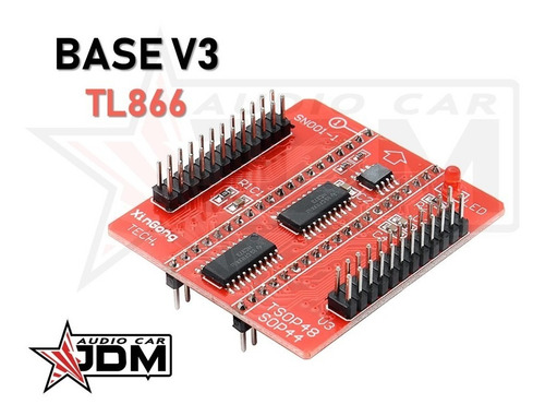 Imagen 2 de 9 de Base V3 Adaptador Para Psop44 Tsop48 Programador Tl866 Jdm