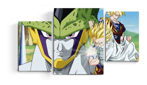 Cuadro Triptico Dragon Ball Z Kai Goku Gohan Saiyajin Cell | MercadoLibre Cuadro Triptico Dragon Ball Z Kai Goku Gohan Saiyajin Cell | MercadoLibre