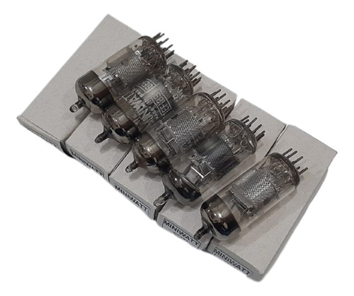 05 Valvula Miniwatt Radio Valvulado Ef183 = 6eh7 = 6f25 (Usado)